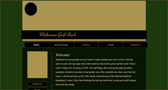 Desktop Screenshot of mellomargolfpark.com